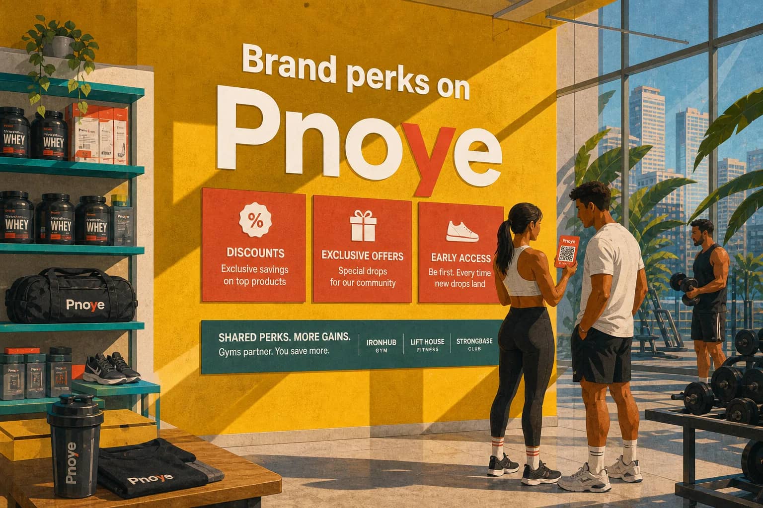 Brand offers, products, and influencer codes